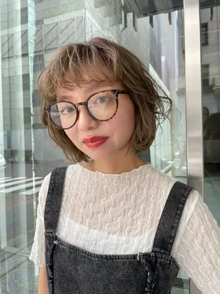 ミディアム Lond所属・ボブ/顔まわり /みそらのヘアスタイル