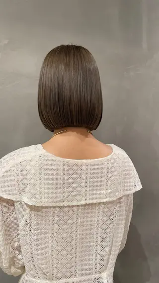 ショート AMRITA omotesando所属・都築 菜美のヘアスタイル