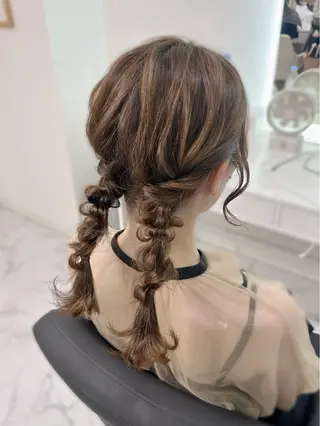 セミロング ヘアセット専門店 hair make salon R所属・ヘアセット専門店 R さやかのヘアスタイル