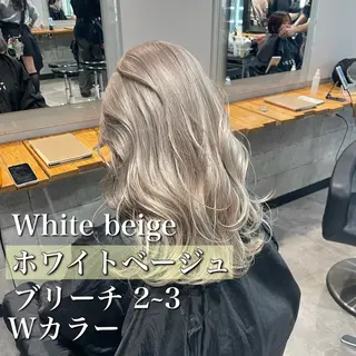 セミロング カラー 💗艶髪透明感カラー 💗DAIKI💗のヘアスタイル