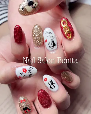 ネイル Nail Salon Bonita所属・フィルイン施術 SHIZUKAのネイルデザイン