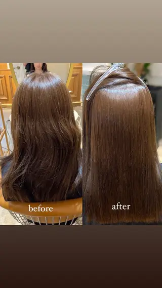 ロング カラー Lond charme 吉祥寺所属・縮毛矯正・レイヤー カット募集中/ななこのヘアスタイル