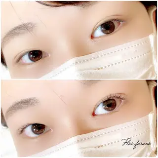 マツエク・マツパ アイブロウ Flor上大岡 *フルノ リナ*のマツエク・マツパデザイン