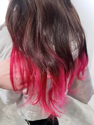 ロング euphoria新宿通り所属・ブリーチなしwcr yumeのヘアスタイル