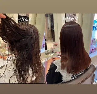 ミディアム ピカイチ天神× M.SLASH所属・ピカイチ天神 西田省吾のヘアスタイル