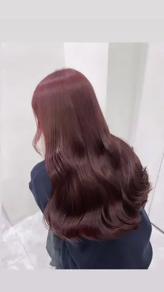 ロング 🎀モテ 暖色🎀のヘアスタイル