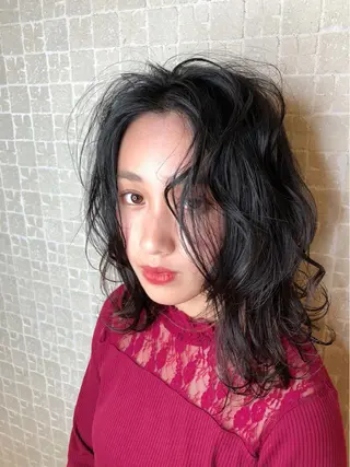 ミディアム カラー ヘアアレンジ UNIX Mark Is みなとみらい店【ユニックス】所属・UNIX N.horiiのその他イメージ