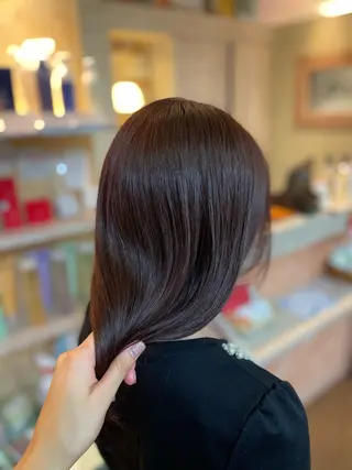 セミロング 馬越 優のヘアスタイル