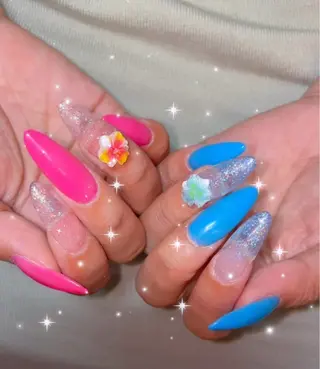 ロング プライベートサロン le'aのネイルデザイン