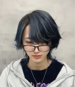 カラー メンズ 仁 🐺のヘアスタイル