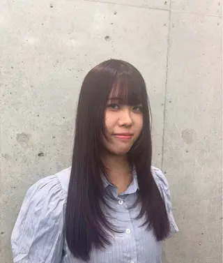 ロング 🛼ハイトーンボブ 🍭yui :)のヘアスタイル