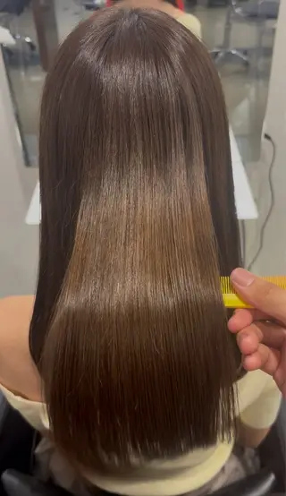 ロング カラー たけた ちなつのヘアスタイル