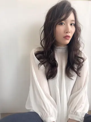 ロング カラー omocha hair salon所属・大嶋 伸吾のヘアスタイル