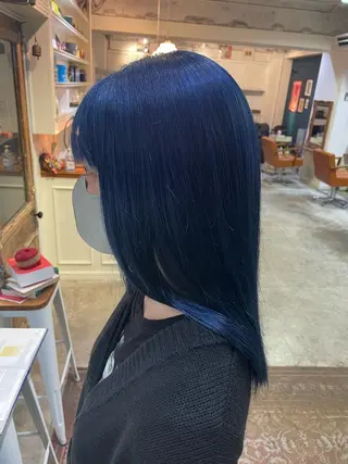 ミディアム カラー ヘアアレンジ ⛄️カトウ ケイゴ⛄️のヘアスタイル