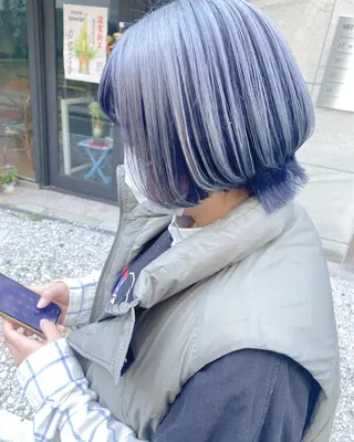 ショート カラー Chérie所属・Chérie 渋谷/カラーサロンのヘアスタイル