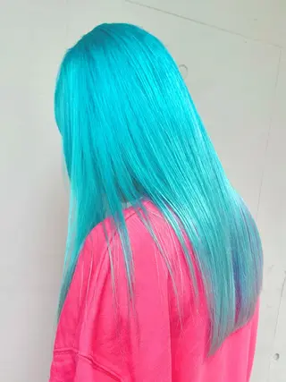 ロング カラー もにか🌞原宿/渋谷 🌝ブリーチカラーのヘアスタイル