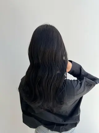 ミディアム カラー ✨艶髪✨ 吉田誠のヘアスタイル