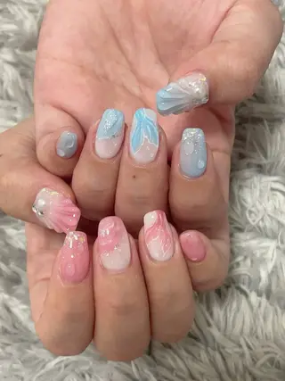 ネイル オーロラ所属・YUI nailのネイルデザイン