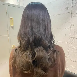 セミロング カラー ヘアアレンジ 🎀ダブルカラーレイ ヤーyuuri🎀のヘアスタイル