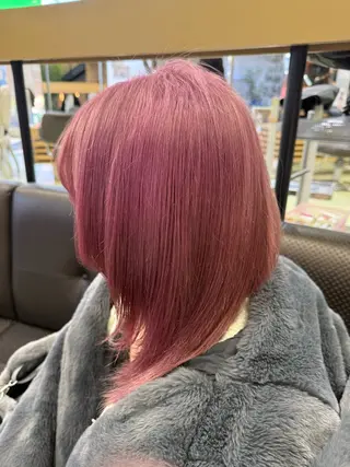 ミディアム カラー メンズ特化美容師 タケルのヘアスタイル