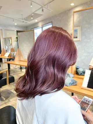 ミディアム Hz/髙橋 奏子のヘアスタイル