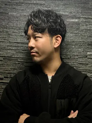 メンズ HIROGINZA ヒロ銀座 青山所属・マツオ リュウホウ🐉のヘアスタイル