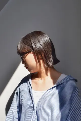 ショート カラー メンズ特化 パーマ/オザワのヘアスタイル