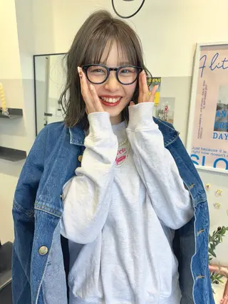 ミディアム ♡manami ♡のヘアスタイル