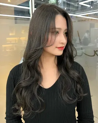 セミロング 🫧ふじたまゆ🫧 レイヤーカット✂︎のヘアスタイル