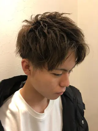 ショート カラー メンズ 迫 祐太のヘアスタイル