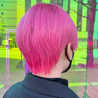 ショート カラー 透明感カラー/ 🫧みずほ🫧のヘアスタイル