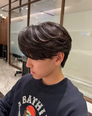 ショート パーマ メンズ 瀧野 翔吾【メンズ特化】のヘアスタイル