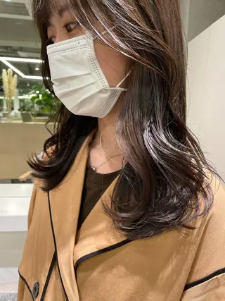 ミディアム 銀座/レイヤーカット 🤍内野すみれのヘアスタイル