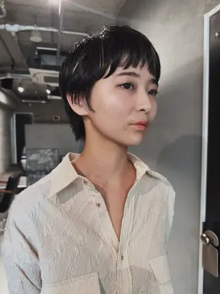 ショート 前野 日奈のヘアスタイル
