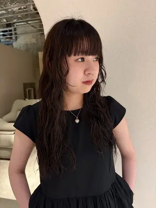 ロング パーマ Dreap chikakoのヘアスタイル