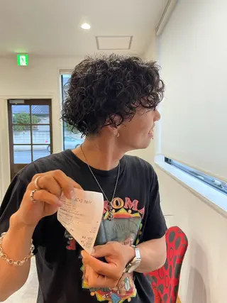 メンズ SASAnagano 岩下サードゥのヘアスタイル