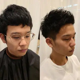ショート メンズ 【ネウィ天王寺 】seiyaのヘアスタイル