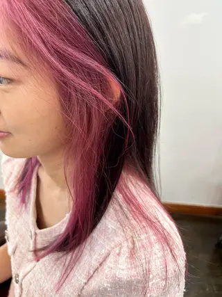 カラー 坂本 瑞季 🤍 髪質改善のヘアスタイル