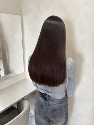 ロング king highlight&extensions梅田所属・髪質改善/似合わ せ/ダブルカラー盛田のヘアスタイル