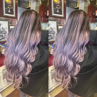 ロング カラー 👑派手髪/カット 👑ANRYのヘアスタイル