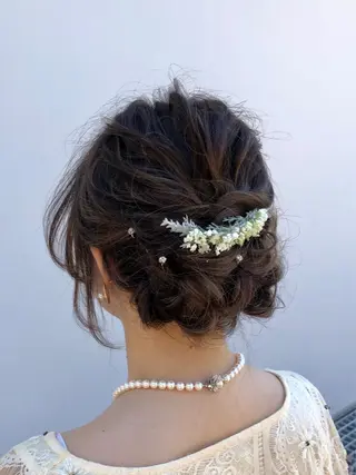 ヘアアレンジ 韓国ヘア🤍髪質改善 🇰🇷AKANEのヘアスタイル