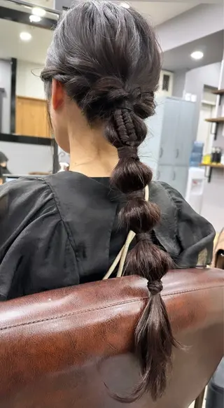 ロング ヘアアレンジ 韓国メイクサロン YUKINA東京のその他イメージ