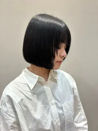 ショート ii+U 銀座【アイユーギンザ】所属・Hikaru カットモデル募集中のヘアスタイル