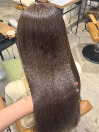 ロング カラー La Bonheur hair parfait所属・谷本虎太郎 🌈艶カラー髪質改善のヘアスタイル