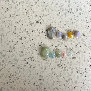 ネイル フリーランス¨̮⃝ ネイリストOKADAのネイルデザイン