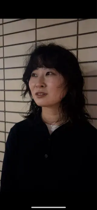 ミディアム カラー パーマ デザインカット/ パーマ/nanaのヘアスタイル