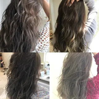 ロング カラー 透明感/ツヤ髪/ さら艶/前田祥汰のヘアスタイル