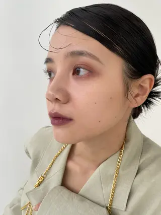 ロング カラー ヘアアレンジ maoブリーチ無し 似合わせカラーのヘアスタイル