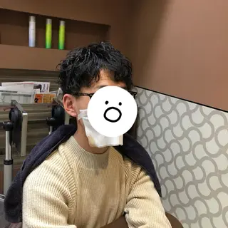 ショート パーマ メンズパーマ スペシャリスト大塚のヘアスタイル