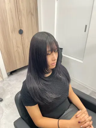 ロング カラー Nail &Beauty by UNO伊勢原所属・COCO .のヘアスタイル